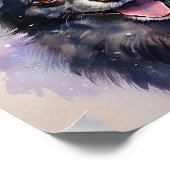 Pomchi Santa Poster (Hoek)