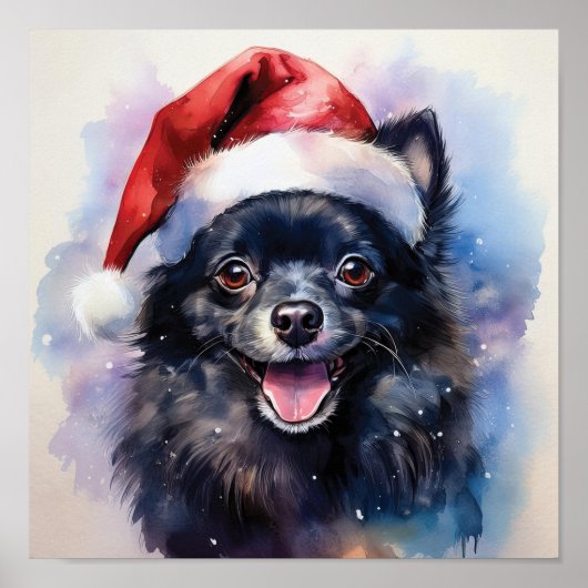 Pomchi Santa Poster (Voorkant)