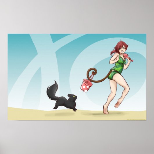 Pome Beach Poster (Voorkant)