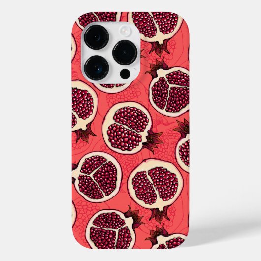 Pomegranaat 2 Case-Mate iPhone case (Achterkant)