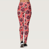 Pomegranaat 2 leggings (Achterkant)