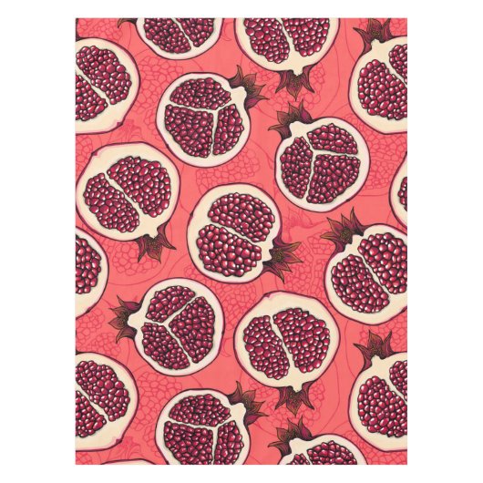 Pomegranaat 2 tafelkleed (Voorkant)