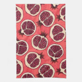 Pomegranaat 2 theedoek (Verticaal)