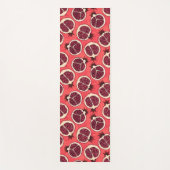 Pomegranaat 2 yogamat (Voorkant)