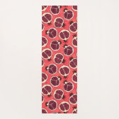 Pomegranaat 2 yogamat (Achterkant)