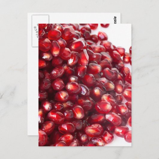 Pomegranaat Briefkaart (Voorkant / Achterkant)