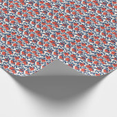 Pomegranaat Cadeaupapier (Hoek)