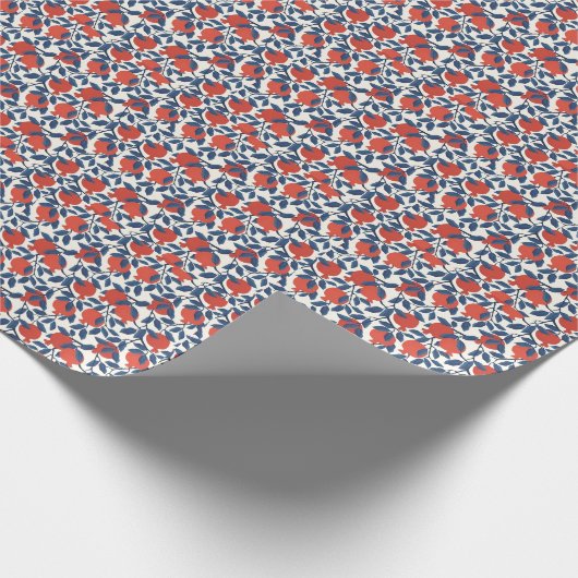 Pomegranaat Cadeaupapier (Hoek)