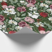 Pomegranaat Cadeaupapier (Hoek)