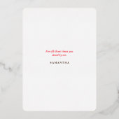 Pomegranaat door Redouté Folie Feestdagenkaart (Achterkant)