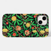 Pomegranaat en Bloemen op filialen Case-Mate iPhone Case (Achterkant (horizontaal))