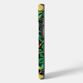 Pomegranaat en Bloemen op filialen Case-Mate iPhone Case (Achterkant / Links)