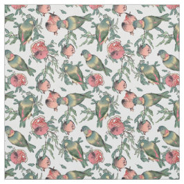 Pomegranaat en Lovevogels Stof