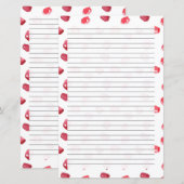 Pomegranaat fruitzaad Gray Lank Schrijven (Voorkant / Achterkant)