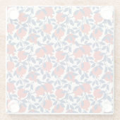 Pomegranaat Glazen Onderzetter (Achterkant)