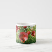 Pomegranaat in de Full Bloom Espresso Cup Espresso Kop (Voorkant)