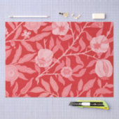 Pomegranaat in kerstrood tissuepapier (Craft)