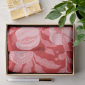 Pomegranaat in kerstrood tissuepapier (Geschenk)