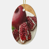 Pomegranaat Keramisch Ornament (Links)