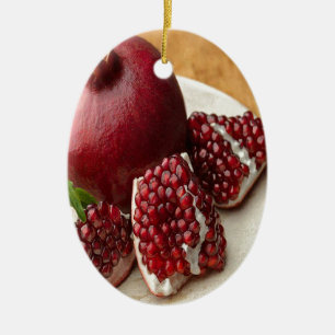 Pomegranaat Keramisch Ornament