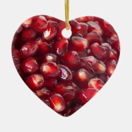 Pomegranaat Keramisch Ornament (Voorkant)