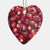 Pomegranaat Keramisch Ornament (Links)
