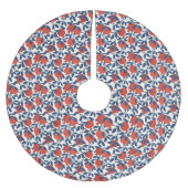 Pomegranaat Kerstboom Rok (Voorkant)