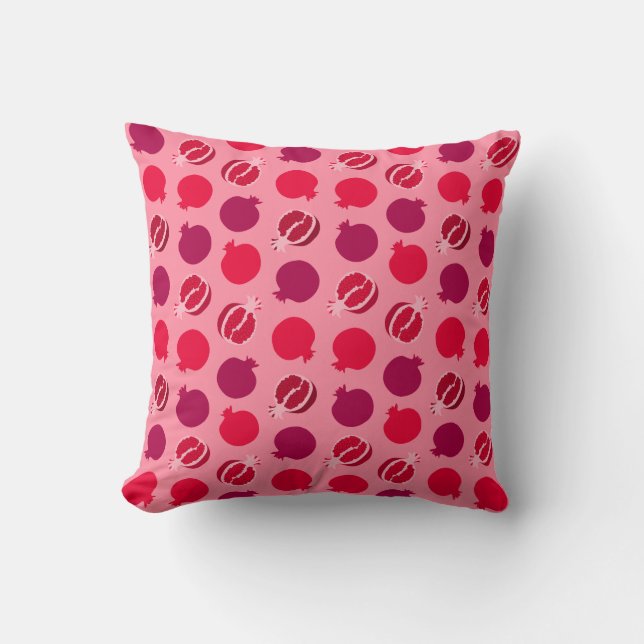 Pomegranaat Kussen (Voorkant)