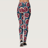 Pomegranaat Leggings (Achterkant)