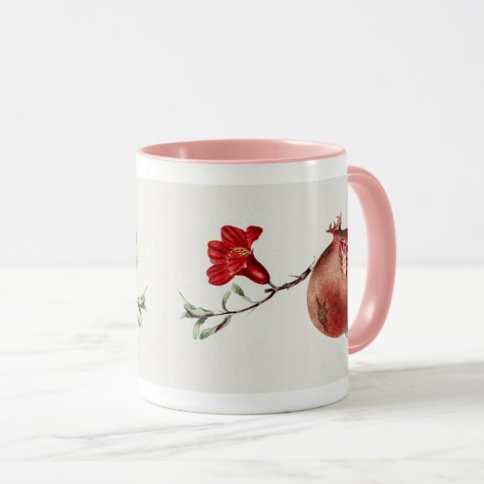  pomegranaat mok (Voorkant rechts)