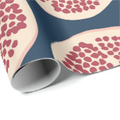 Pomegranaat naadloos patroon, achtergrond met pome cadeaupapier (Rol Hoek)