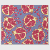 Pomegranaat naadloos patroon. cadeaupapier (Vlak)