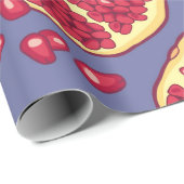 Pomegranaat naadloos patroon. cadeaupapier (Rol Hoek)