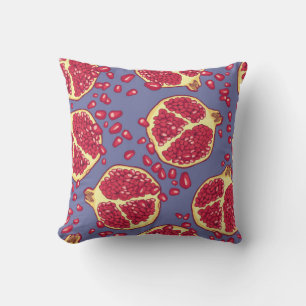 Pomegranaat naadloos patroon. kussen