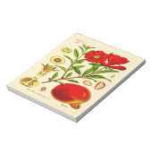 Pomegranaat Notitieblok (Linkerzijde)