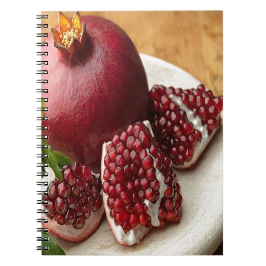 Pomegranaat Notitieboek (Voorkant)