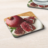 Pomegranaat Onderzetter (Linkerzijde)