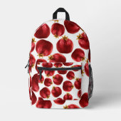 Pomegranaat Patroon Bedrukte Rugzak (Voorkant)