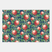 Pomegranaat Patroon Inpakpapier Vel (Voorkant 3)