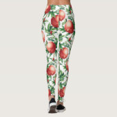 Pomegranaat patroon leggings (Achterkant)