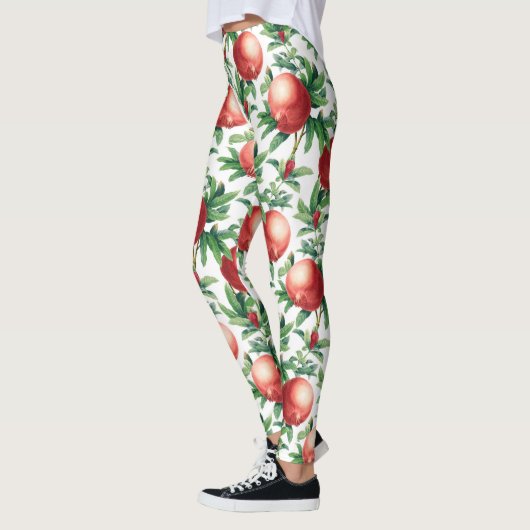 Pomegranaat patroon leggings (Links)