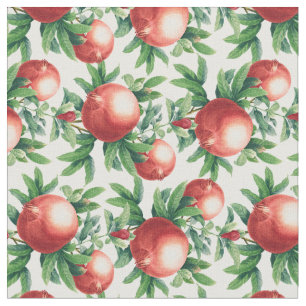 Pomegranaat Patroon Stof