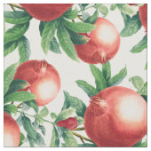 Pomegranaat Patroon Stof (Close Up)