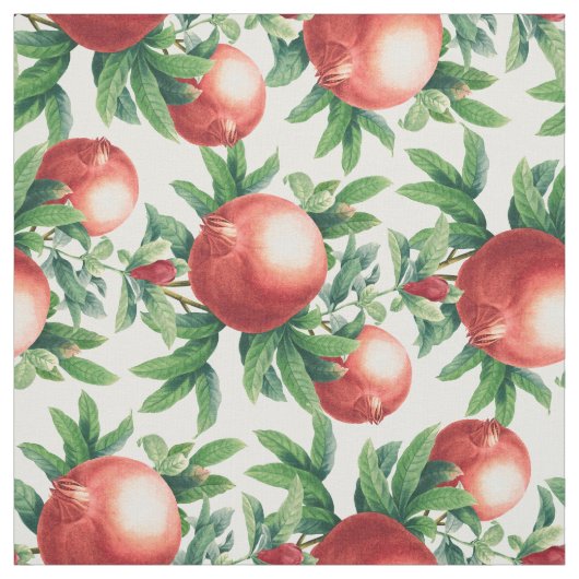 Pomegranaat Patroon Stof (Swatch)