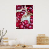 Pomegranaat Poster (Keuken)
