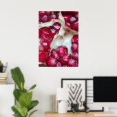 Pomegranaat Poster (Thuiskantoor)