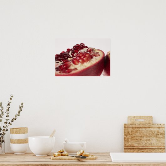 Pomegranaat Poster (Keuken)