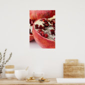 Pomegranaat Poster (Keuken)