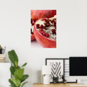 Pomegranaat Poster (Thuiskantoor)