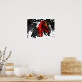 Pomegranaat Poster (Keuken)